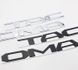 Автологотип емблема напис Toyota Tacoma Black мат 212133 фото 3