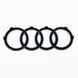 Автологотип черная эмблема Audi A5 2020- Black Edition в решетку радиатора 8W0071801 412102 фото 6