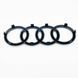 Автологотип черная эмблема Audi A5 2020- Black Edition в решетку радиатора 8W0071801 412102 фото 5