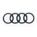 Автологотип черная эмблема Audi A5 2020- Black Edition в решетку радиатора 8W0071801 412102 фото 3