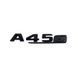 Автологотип емблема напис Mercedes A45s black пряма 416786 фото 1