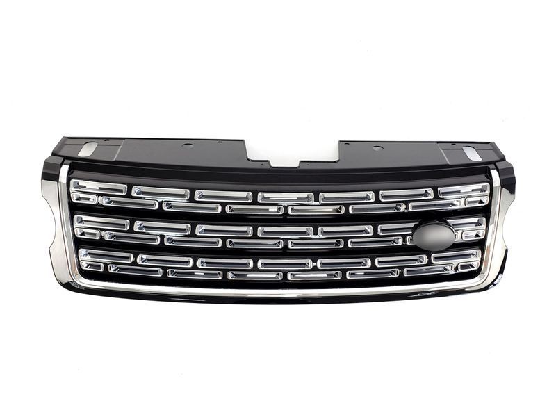Решітка радіатора на Land Rover Range Rover 2013-2017 Black Chrom 427720 фото
