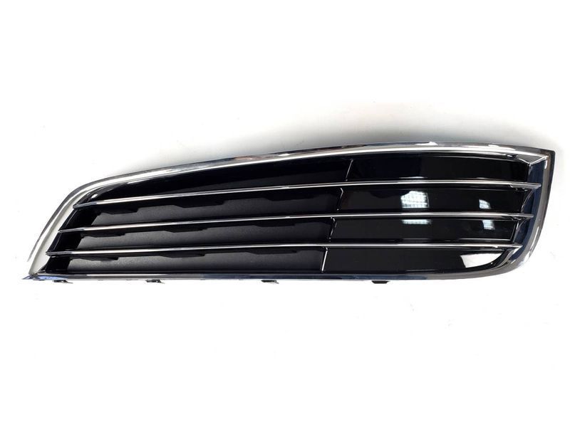 Решетки в бампер Chrome Black (стиль W12) на Audi A8 D4 2010-2014 429179 фото