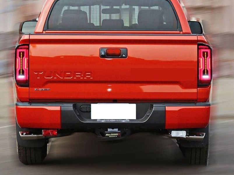 Задні ліхтарі на Toyota Tundra 2014- LED чорні 430480 фото Задні ліхтарі на Toyota Tundra 2014- LED чорні 430480 фото
