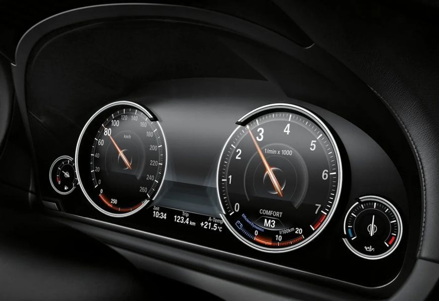 Панель приладів для BMW 3 F30, F31, 4 F32, F33, F36 2017-2020 LED HUD оригінал 62109442850 415487 фото