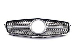 Решетка радиатора на Mercedes E-class W212 2009-2013 Diamond Silver 427581 фото
