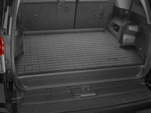 Килимок у багажник для Toyota 4Runner 2010- чорний 7місць WeatherTech 40486 215710 фото