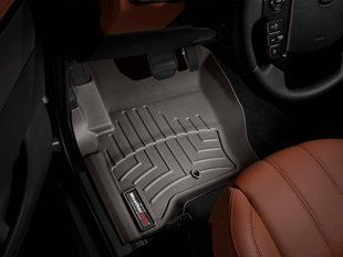 3D килимки для Land Rover Range Rover Sport 2008-2013, Discovery 2004-2016 какао передні WeatherTech 473621 141687 фото
