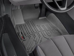 3D коврики для BMW i8 2014- черные передние WeatherTech 4410171 46202 фото
