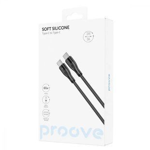 USB Кабель Type-C to Type-C Proove Soft Silicone 60W (1m) 523309 фото