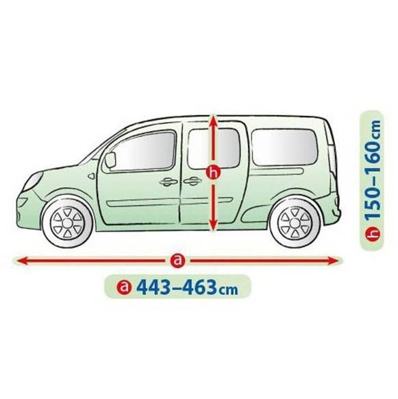 Автомобильный чехол тент на Renault Lodgy Stepway 2012-2022 Kegel Mobile Garage LAV XL 443-463 см 416290 фото