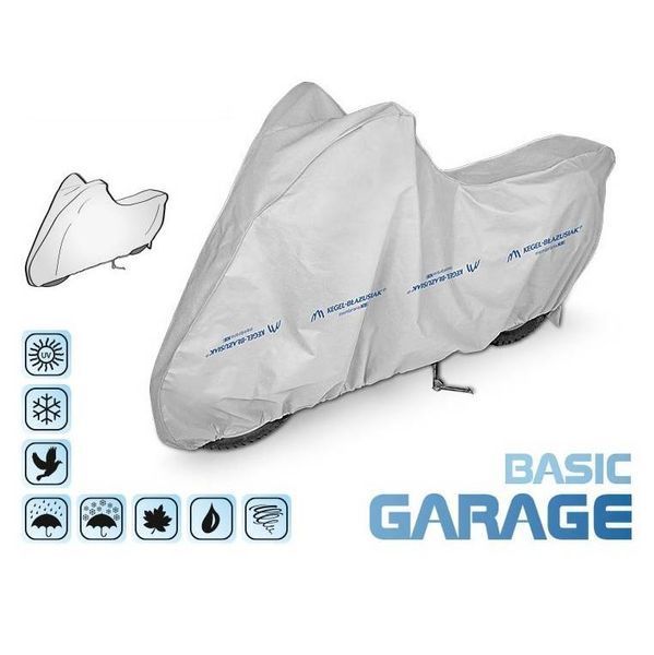 Чохол тент для мотоцикла Kegel Basic Garage L Motorcycle 215-240см 408105 фото Чохол тент для мотоцикла Kegel Basic Garage L Motorcycle 215-240см 408105 фото