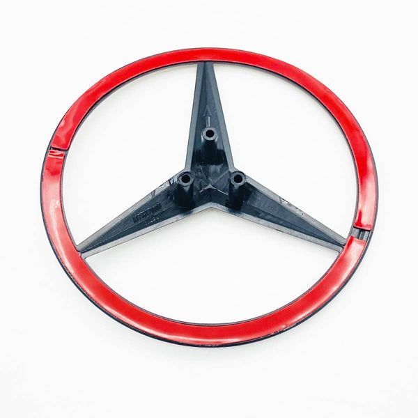 Задня емблема Mercedes A-class V177 2018- Sedan Чорний глянець 416790 фото