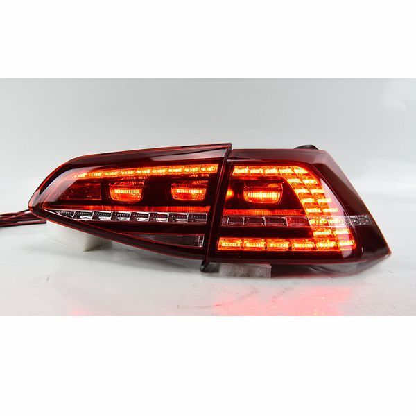Задние фонари на Volkswagen Golf 7 2013-2017 LED 430485 фото
