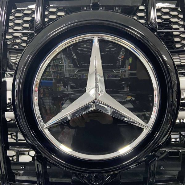 Эмблема в решетку радиатора Mercedes GLC X253 2019- A0008800300 415862 фото