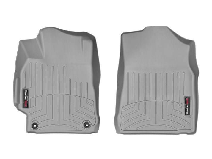 3D килимки для Toyota Camry XV55 2015-2017 сірі передні WeatherTech 467881 141809 фото