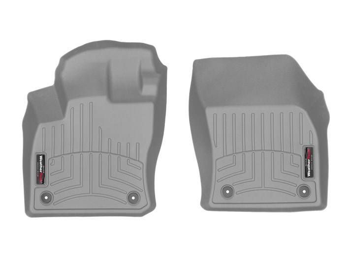 3D коврики для Volkswagen Tiguan, Seat Tarraco, Skoda Kodiaq 2016- cерые передние WeatherTech 469891 47011 фото