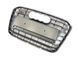 Решітка радіатора на Audi A6 C7 2011-2014 стиль S6 Silver Chrome 427393 фото 2