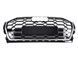 Решітка радіатора на Audi Q5 2020- стиль SQ5 Silver Black 429966 фото 1