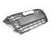 Решетка радиатора на Audi A4 B8 2011-2015 в стиле S4 Silver Chrome 427376 фото 1