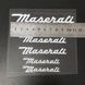 Наклейки на супорт Maserati білі 430638 фото 4