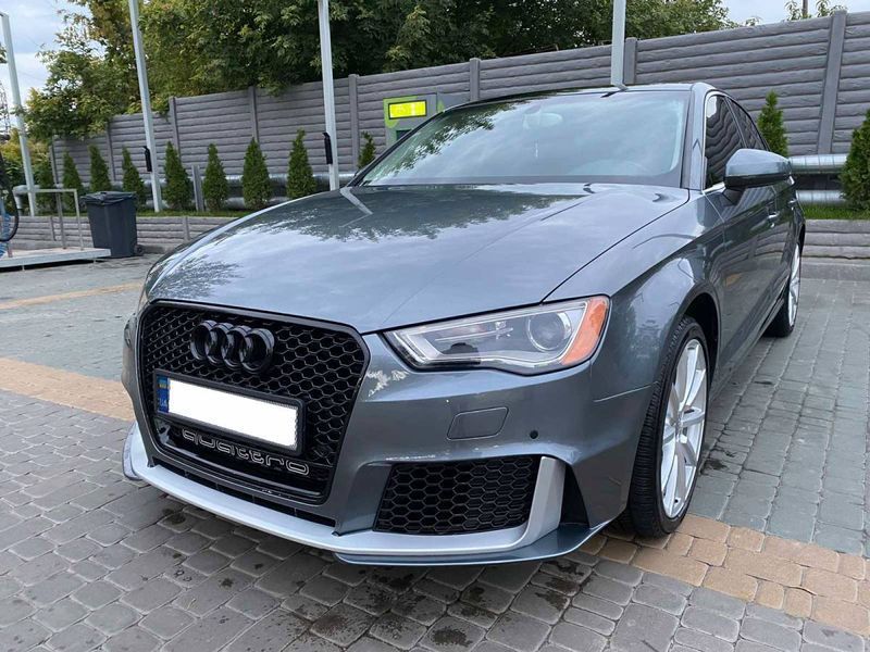 Передний бампер на Audi A3 2013-2016 в стиле RS 240577 фото Передний бампер на Audi A3 2013-2016 в стиле RS 240577 фото