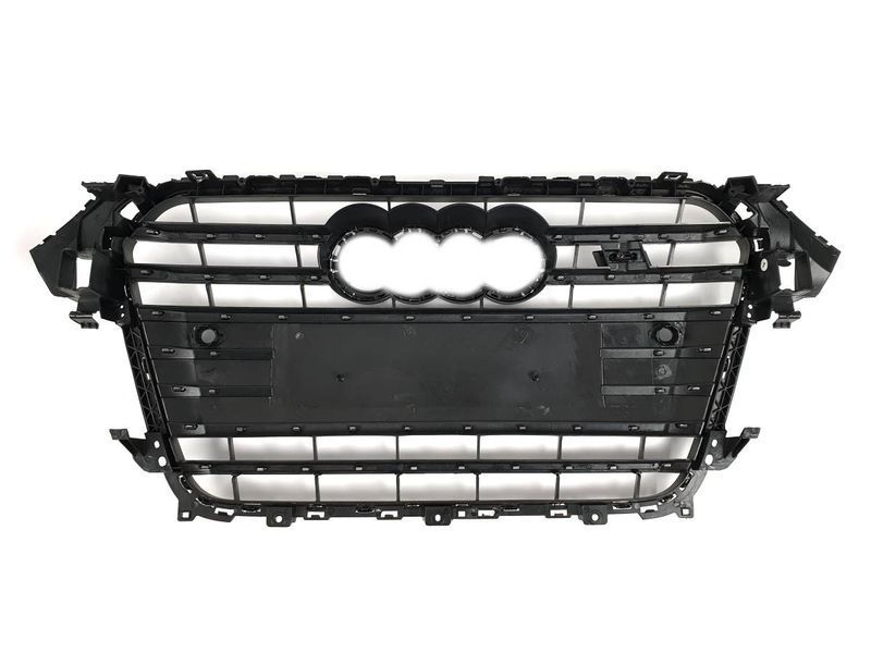 Решетка радиатора на Audi A4 B8 2011-2015 в стиле S4 Silver Chrome 427376 фото Решетка радиатора на Audi A4 B8 2011-2015 в стиле S4 Silver Chrome 427376 фото