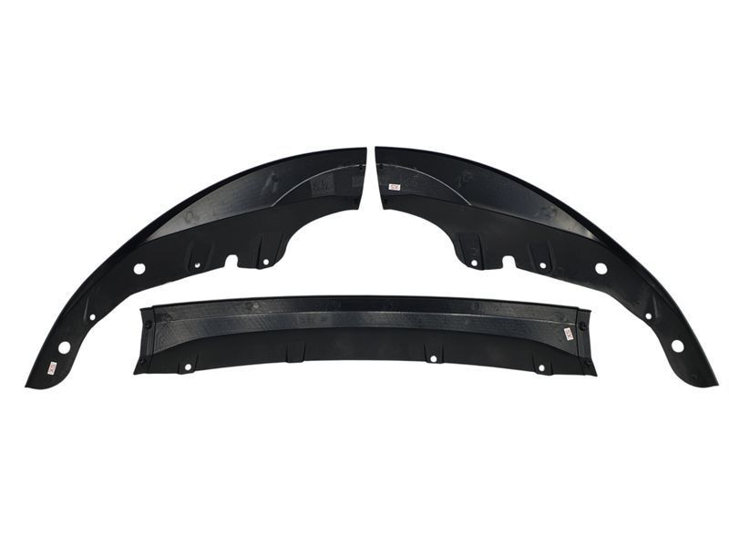 Губа (переднего бампера) Черный глянец V2 на BMW 4 Series G22/G23 2020-2024 года 522283 фото