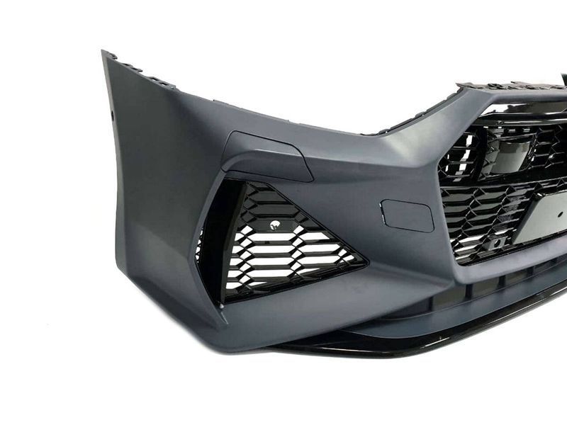 Комплект обвісу передній і задній бампер на Audi A7 2017-2023 стиль RS7 без порогів 429757 фото Комплект обвісу передній і задній бампер на Audi A7 2017-2023 стиль RS7 без порогів 429757 фото