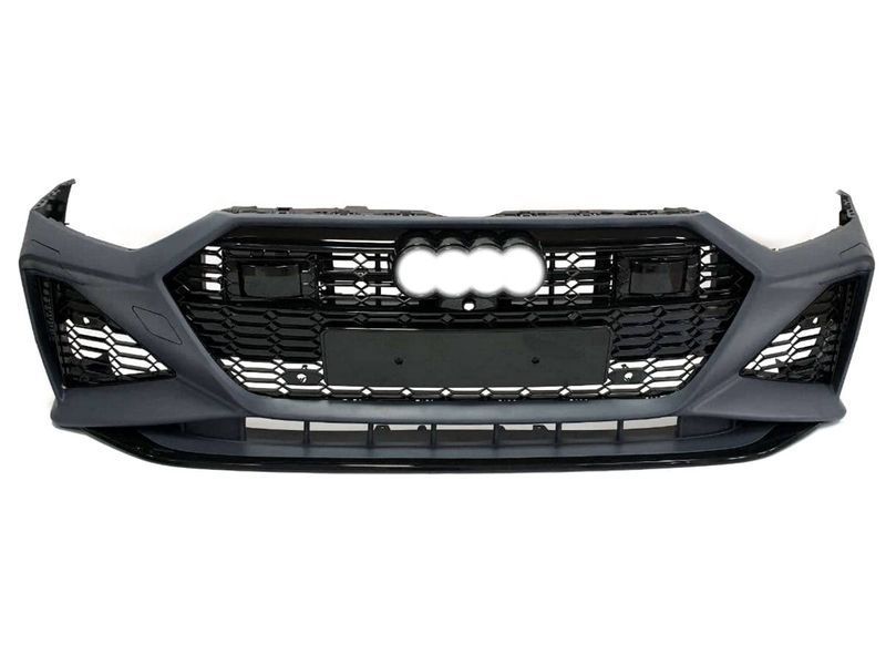Комплект обвісу передній і задній бампер на Audi A7 2017-2023 стиль RS7 без порогів 429757 фото Комплект обвісу передній і задній бампер на Audi A7 2017-2023 стиль RS7 без порогів 429757 фото