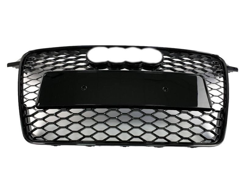 Решетка радиатора на Audi TT 2010-2014 в стиле TTRS Black 429969 фото
