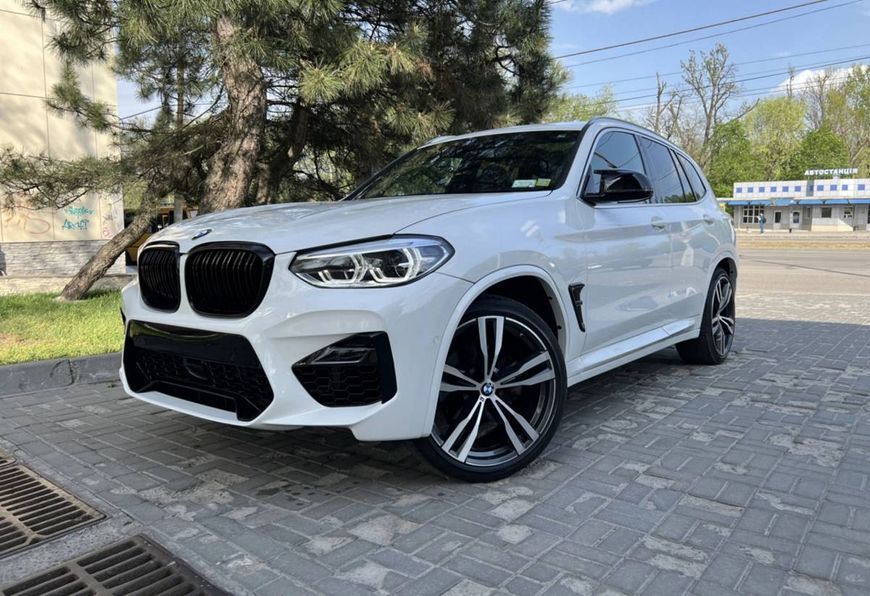 Комплект обвеса передний и задний бампер на BMW X3 G01 2018-2022 в стиле X3M F97 V2 429776 фото