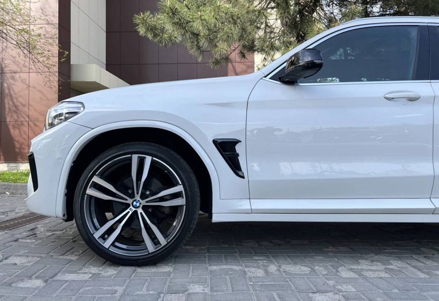 Комплект обвеса передний и задний бампер на BMW X3 G01 2018-2022 в стиле X3M F97 V2 429776 фото