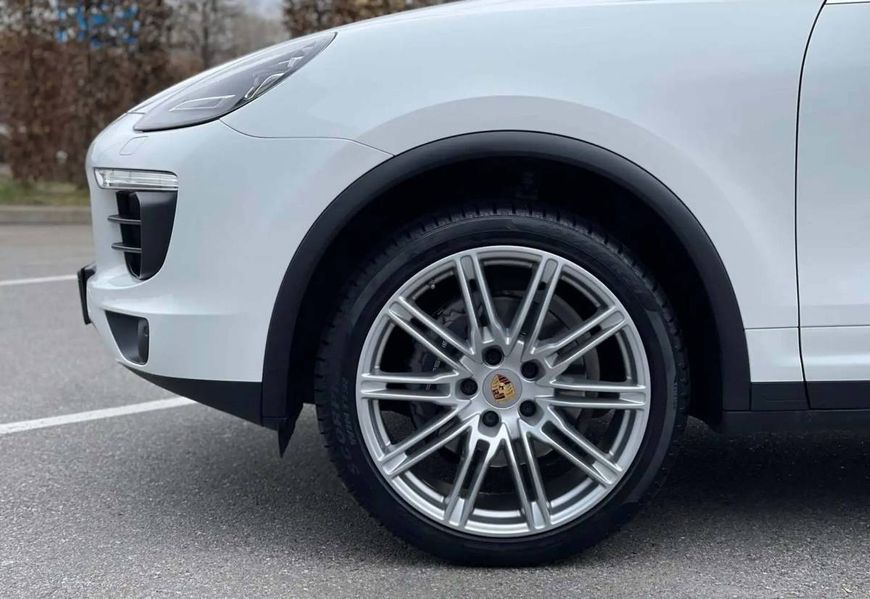 Передний бампер на Porsche Cayenne 2014-2017 в стиле Cayenne S 429838 фото