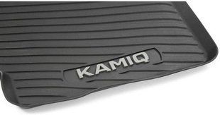 Задние коврики в салон Skoda Kamiq 2019- 2шт (шкода камикью) 658061512 319006 фото