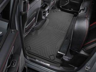 3D коврики для Dodge Ram 2019- Crew Cab з коробом черные задние WeatherTech HP 4414283IM 317351 фото