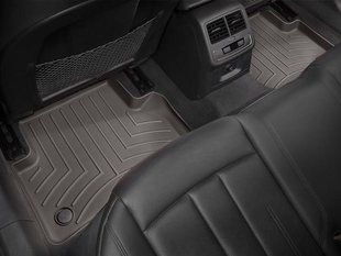 3D килимки для Audi A4 B9, A5 2016- какао задні WeatherTech 479072 239821 фото