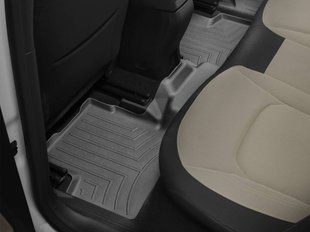 3D килимки для Jeep Patriot 2017- чорні передні WeatherTech 4410641 141652 фото