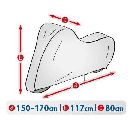 Чохол тент для скутера Kegel Basic Garage S Scooter 150-170см 408101 фото