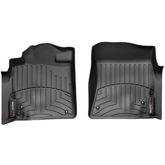 3D коврики для Toyota Land Cruiser 200, Lexus LX 570 2007- черные передние WeatherTech 441571 46842 фото
