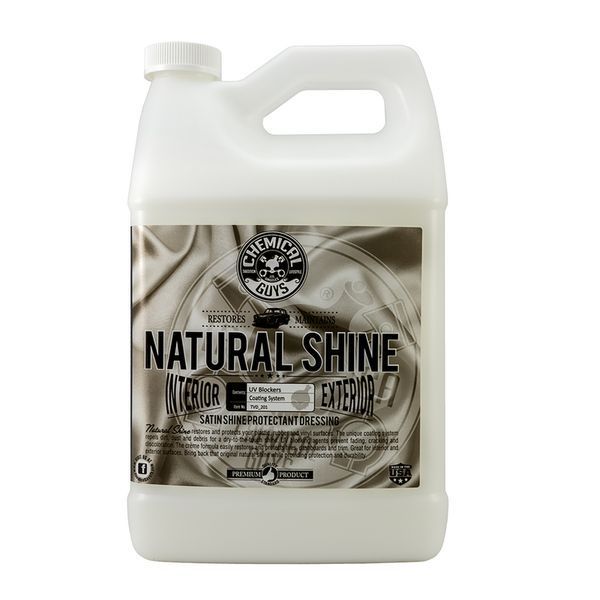 Поліроль для резини, вінілу і пластику Chemical Guys Natural Shine Protectant Dressing 3785мл 417434 фото