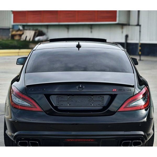 Спойлер на машину Mercedes CLS-class C218 2011-2018 AMG63 Style черный глянец 430354 фото
