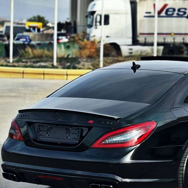Спойлер на машину Mercedes CLS-class C218 2011-2018 AMG63 Style черный глянец 430354 фото