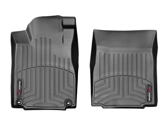 3D килимки для Honda CR-V 2012-2017 USA чорні передні WeatherTech 447371 189437 фото