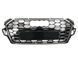 Решетка радиатора на Audi A5 2020- в стиле S5 Chrome Black Gloss 427378 фото 3