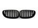 Решітка радіатора на BMW 5 E60, E61 2003-2010 M-Look Black Matt 429071 фото 1
