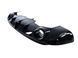 Диффузор (заднего бампера) Full Black/Black Pipe (в стиле RSQ5 + лед стоп) на Audi Q5 2012-2016 429702 фото 1