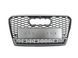 Решітка радіатора на Audi A7 2010-2014 стиль RS7 Silver Chrome quattro 427333 фото 3