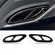 Накладки на выхлоп для Mercedes-Benz C-class W205 2014-2021 AMG Line Черный глянец 522510 фото 1