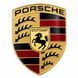 Автологотип емблема Porsche Gold на капот золотий 523633 фото 1